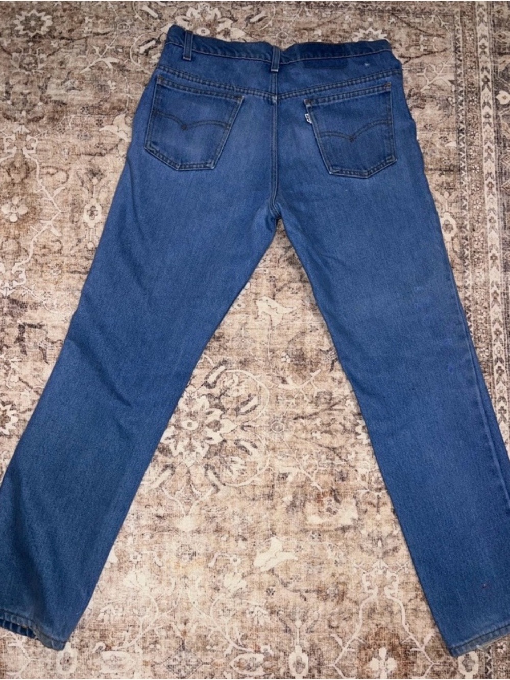 Vintage 90s Levi's 508 Orange Tab Tapered Jeans 34x32 Made in USA